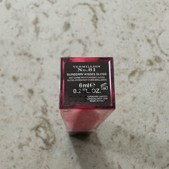 Burberry Kisses Gloss #81 Vermillion *BNWOT* - Picture 3 of 4